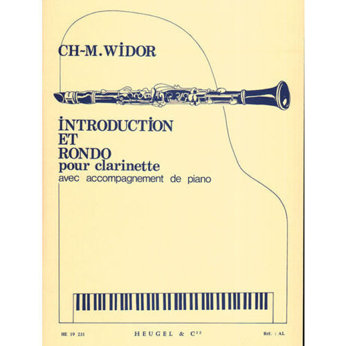 WIDOR, CH.- INTRODUCTION ET RONDO