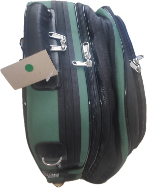 Etui pour 3 clarinettes Marcus Bonna Bb, A, Eb Nylon Vert Backpack Extension