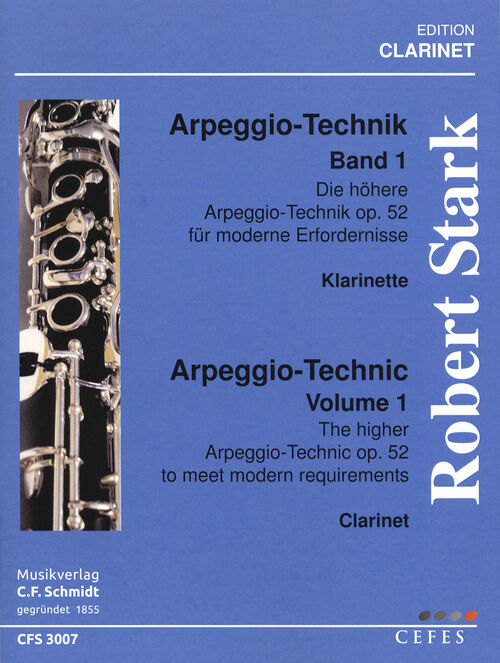 STARK, ROBERT.- TECHNIQUE AVANCÉE POUR LES ARPÈGES OP.52 VOL.1